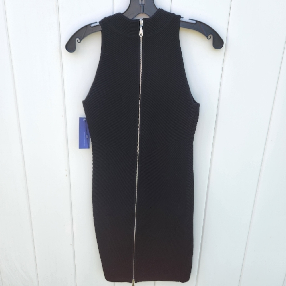 Rebecca Minkoff Ribbed High Neck Tank Dress Size Small - Picture 7 of 10
